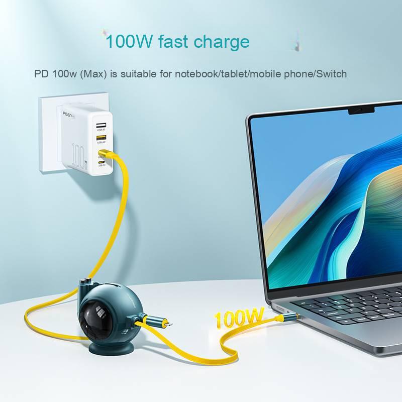 100 W 2-in-1 fast charging tower