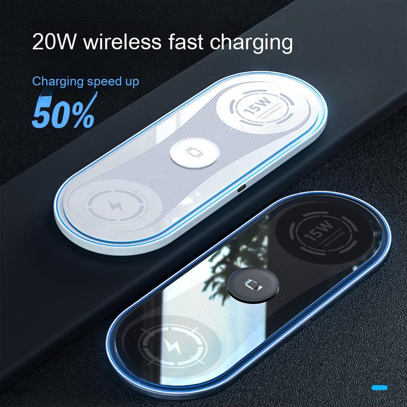Flat 3-in-1 Wireless Charger