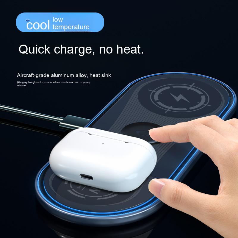Flat 3-in-1 Wireless Charger
