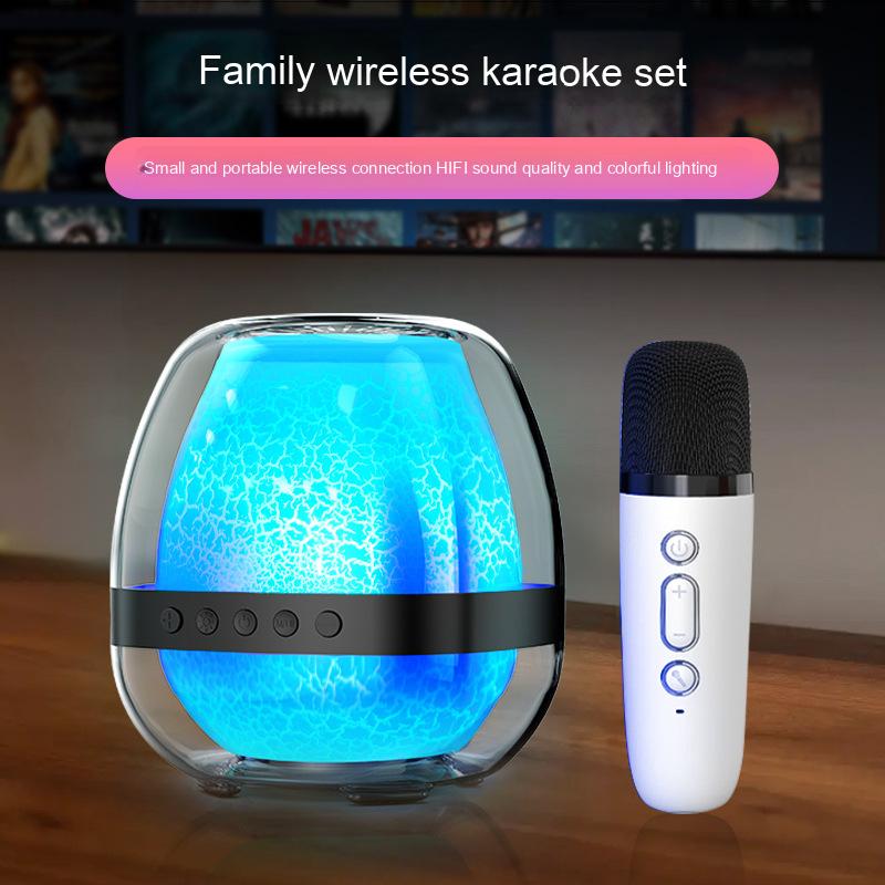 Portable Karaoke Speaker with Wireless Microphone