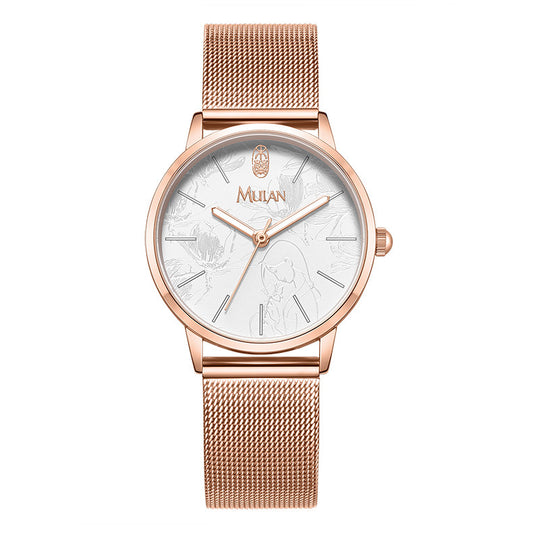 Women's Hua Mulan simple and elegant girl watch