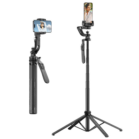 Smart AI anti-shake pan-tilt selfie stick