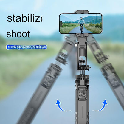 Smart AI anti-shake pan-tilt selfie stick