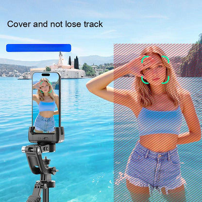 Smart AI anti-shake pan-tilt selfie stick